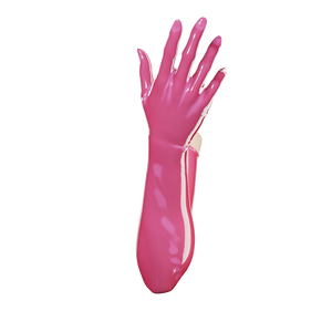Dragonfruit Pink Gloves (Opera Length)