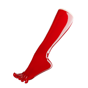 Lava Red Toe Socks (Knee High)