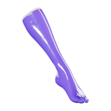 Load image into Gallery viewer, Lavender Purple Toe Socks (Knee High)