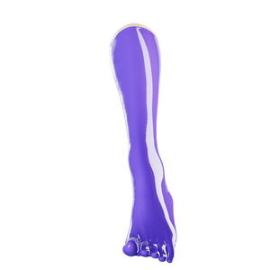 Lavender Purple Toe Socks (Knee High)