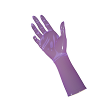 Load image into Gallery viewer, Translucent Lilac Gloves (Mid-Arm)