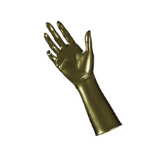 Load image into Gallery viewer, Pyrite Gold Gloves (Mid-Arm)