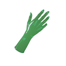 Load image into Gallery viewer, Translucent Olive Gloves (Mid-Arm)