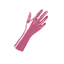 Load image into Gallery viewer, Metallic Fuchsia Gloves (Mid-Arm)