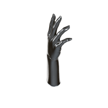 Load image into Gallery viewer, Metallic Pewter Gloves (Mid-Arm)