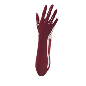 Dark Raspberry Gloves (Opera Length)