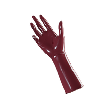 Load image into Gallery viewer, Dark Raspberry Gloves (Mid Arm)
