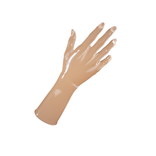 Load image into Gallery viewer, Trans Dolly Pink Gloves (Mid-Arm)