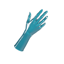 Load image into Gallery viewer, Turquoise Gloves (Mid-Arm)