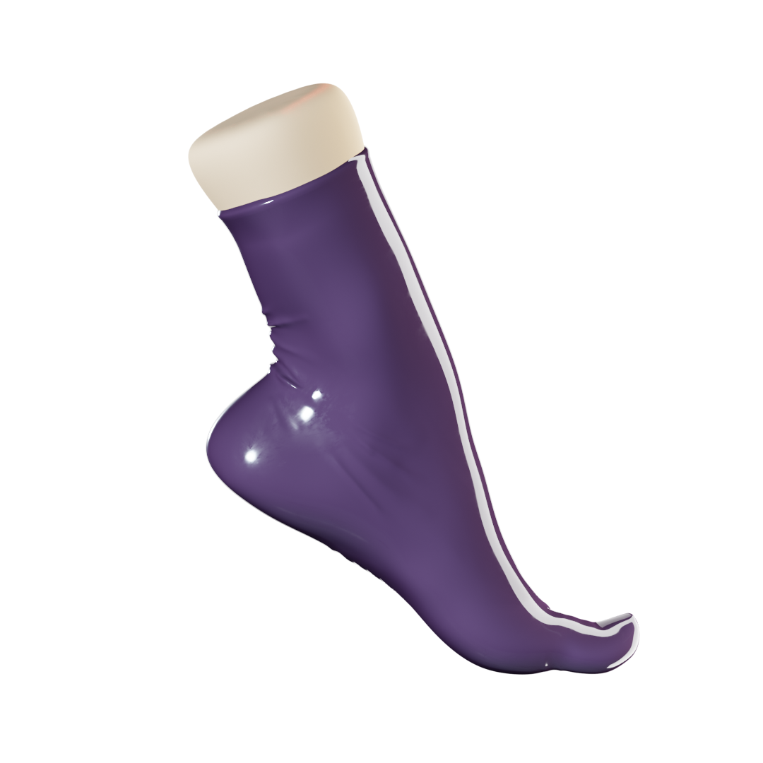 TOETOE Purple Everyday Toe Socks — KJ Beckett