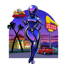 Load image into Gallery viewer, McDollnalds Night Variant Crop Top