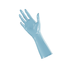 Load image into Gallery viewer, Powder Blue Gloves (Mid-Arm)
