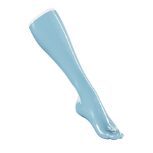 Load image into Gallery viewer, Powder Blue Toe Socks (Knee)