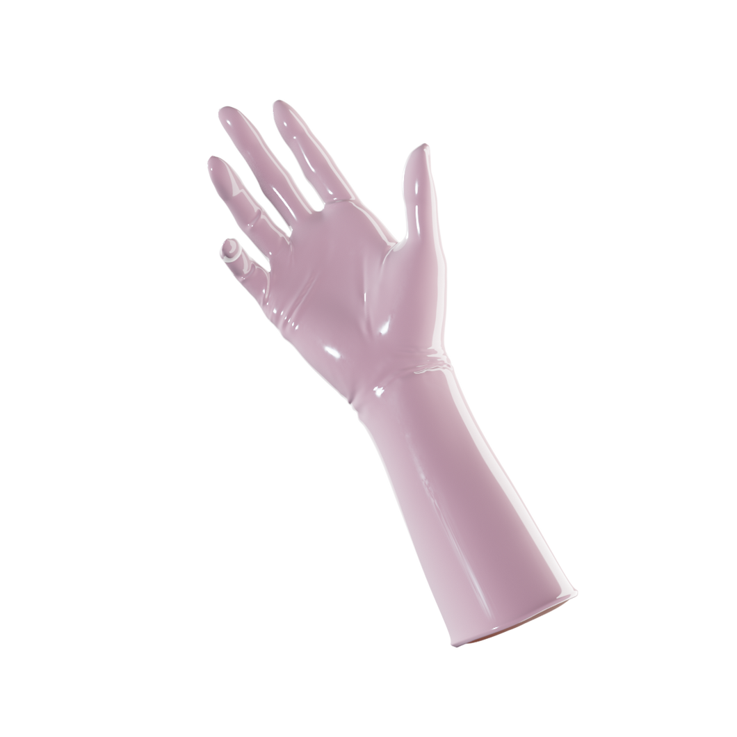 Dolly Pink Gloves (Mid Arm)