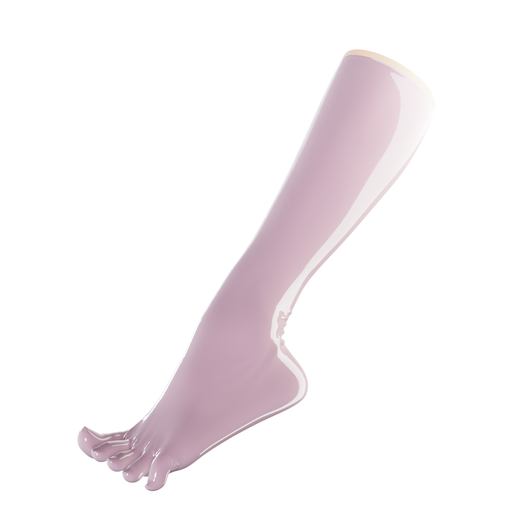 Dolly Pink Toe Socks (Knee High)