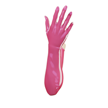 Load image into Gallery viewer, Dragonfruit Pink Gloves (Opera Length)