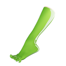 Load image into Gallery viewer, Froggy Green Toe Socks (Knee)