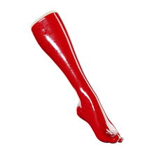 Load image into Gallery viewer, Lava Red Toe Socks (Knee High)