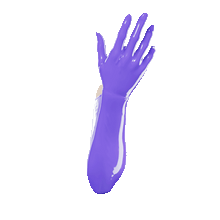 Load image into Gallery viewer, Lavender Purple Gloves (Opera Length)