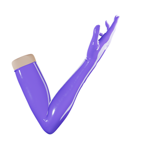 Lavender Purple Gloves (Opera Length)