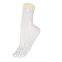 Load image into Gallery viewer, Pearl White Tabi Socks (Ankle High)