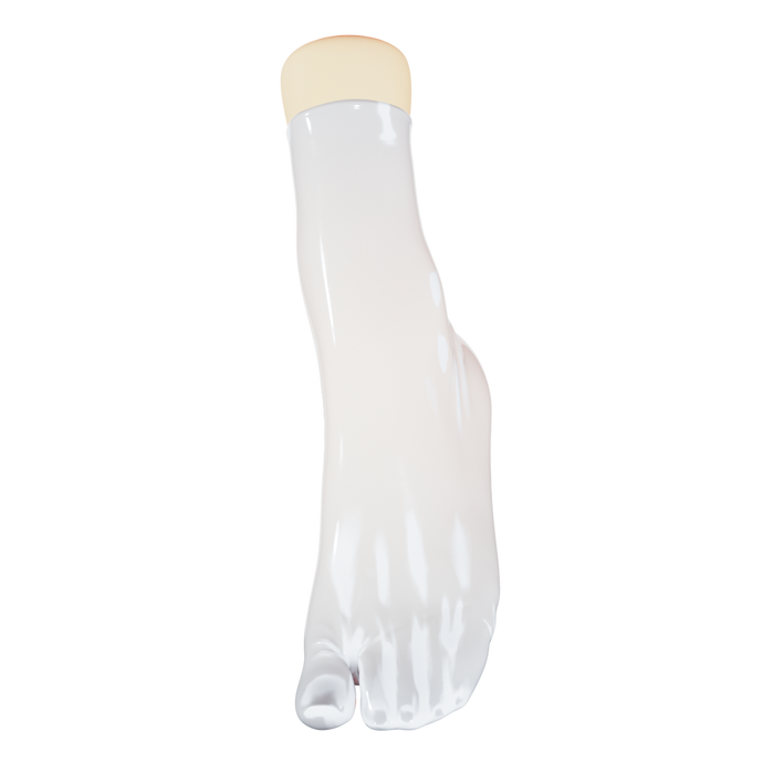 Pearl White Tabi Socks (Ankle High)