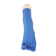 Load image into Gallery viewer, Translucent Sapphire Toe Socks (Ankle)