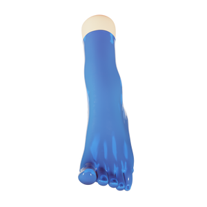 Translucent Sapphire Toe Socks (Ankle)