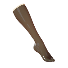 Load image into Gallery viewer, Translucent Smoky Black Toe Socks (Knee)