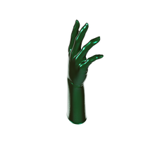 Load image into Gallery viewer, [P2] Metallic Scarab Green Gloves (Mid-Arm)