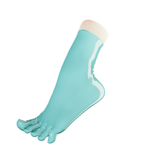 Load image into Gallery viewer, Mystic Jade V2 Toe Socks (Ankle High)