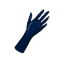 Load image into Gallery viewer, [P2] Midnight Blue Gloves (Mid-Arm)