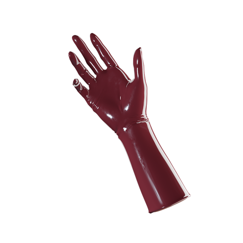 Dark Raspberry Gloves (Mid Arm)