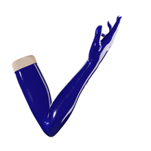 Load image into Gallery viewer, Cobalt Blue Gloves (Opera Length)