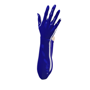 Cobalt Blue Gloves (Opera Length)