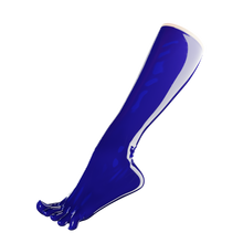 Load image into Gallery viewer, Cobalt Blue Toe Socks (Knee High)
