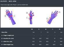 Load image into Gallery viewer, [P2] Obsidian Black Gloves (Mid Arm)