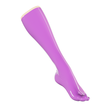 Load image into Gallery viewer, [P2] Sweet Lilac Toe Socks (Knee)