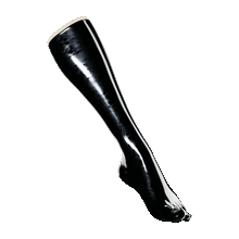 Load image into Gallery viewer, Obsidian Black Toe Socks (Knee High)