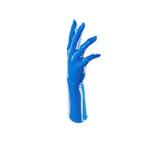 Load image into Gallery viewer, Cerulean Blue V2 Gloves (Mid-Arm Length)