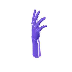 Lavender Gloves (Mid-Arm Length)
