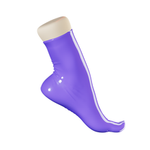 Load image into Gallery viewer, Lavender Toe Socks (Ankle Length)