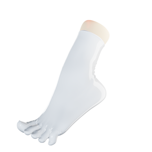 Pearl White Toe Socks (Ankle Length)