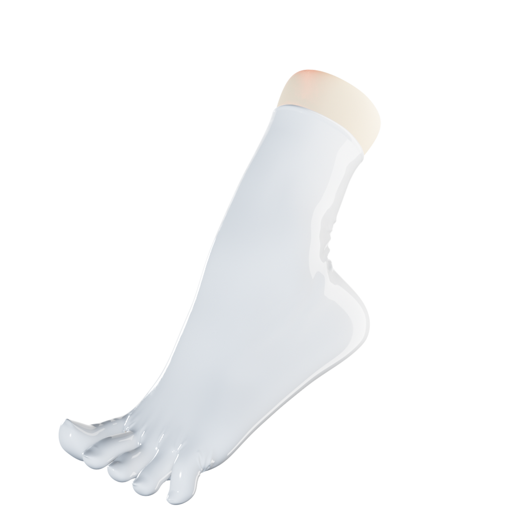 Pearl White Toe Socks (Ankle Length)