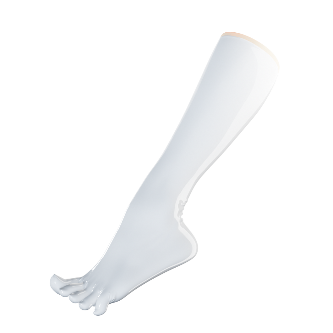 Pearl White Toe Socks (Knee High) – UniqDsn