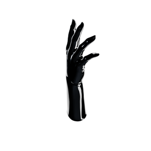 Obsidian Black Gloves (Mid-Arm Length)