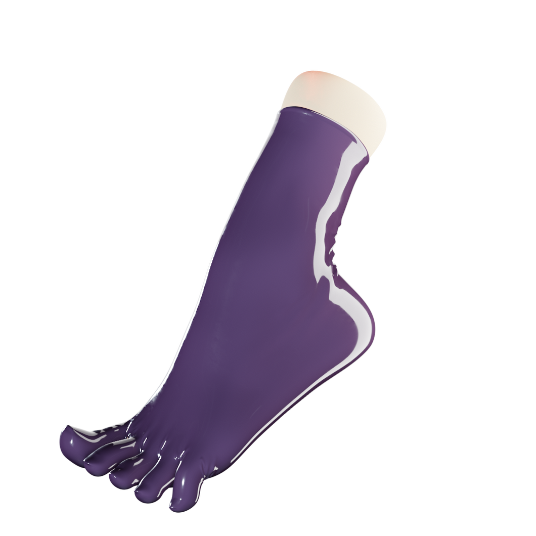 Royal Purple V2 Toe Socks (Ankle Length)