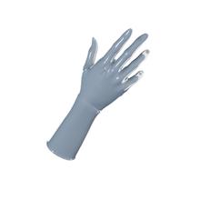 Load image into Gallery viewer, Slate Gray Gloves (Mid-Arm Length)