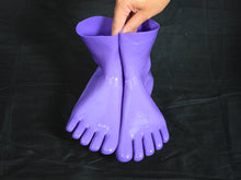 Load image into Gallery viewer, Lavender Toe Socks (Ankle Length)