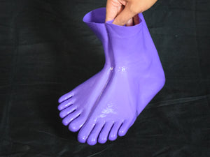 Lavender Toe Socks (Ankle Length)